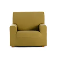housse de fauteuil eysa bronx moutarde 70 x 110 x 110 cm
