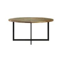 table de cuisine/salon - élégante - table à manger 150x75 cm bois massif de récupération unique