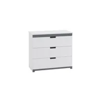 commode enfant blanche moly