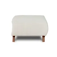 cristal - pouf modulable - 65 cm - en velours texturé - best mobilier - beige