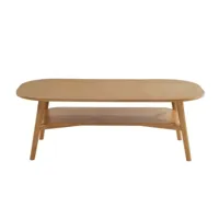 table basse marcel placage bois de chêne