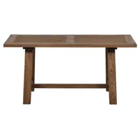 table à manger - bois - naturel - 76x160x90 - farm farm coloris naturel - 76x160x90 cm