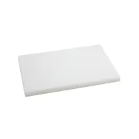 metaltex - table professionnelle cuisine 60x40x2 couleur blanc. polyéthylène