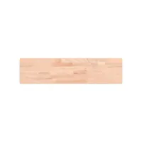 étagère murale, étagères de rangement 80x20x4 cm bois massif de hêtre oza54829 meuble pro