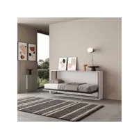 lit escamotable simple avec matelas 85x185cm kando mbf itamoby