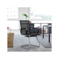 chaise de bureau ergonomique au design moderne avec pieds luge kog v itamoby