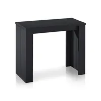 table console extensible brookline noir