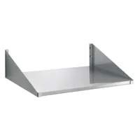 etagere murale inox 304 pour fours micro-ondes - l2g -  - inox800 x500mm