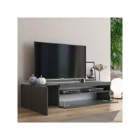 meuble tv moderne avec porte et tiroir à rabat 150 cm daiquiri anthracite m ahd amazing home design