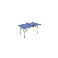 table ping pong intérieur hobby mini - 68.5 x 76 x 8.2 cm - bleu
