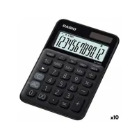 calculatrice casio ms-20uc 2,3 x 10,5 x 14,95 cm noir (10 unités)