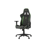 chaise de bureau gaming razer tarok pro x edition tissu noir et vert