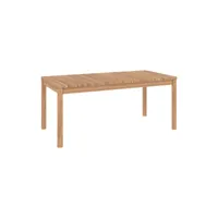 table de jardin extensible kora en bois de teck