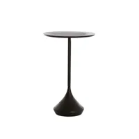 light & living table d'appoint dimphy - plomb antique - ø35cm 6789415
