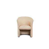 ezio - fauteuil cabriolet - en tissu - lisa design - beige