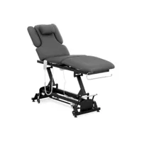 table de massage électrique charge max 150 kg noir gris helloshop26 14_0007761
