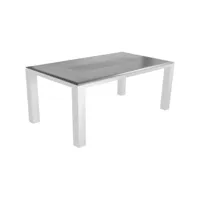 table de jardin florence 180 cm gris