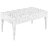 table central ipanema 920x530 (miami 920x530) - resol - blanc - rotin injecté 920x530x450mm