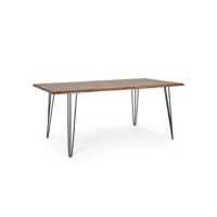 table brouette 180x90 en bois style vintage