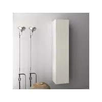 colonne de salle de bain mélaminé blanc malo l 34 cm
