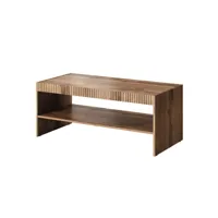 come - table basse - bois - 120 cm - style contemporain - best mobilier - bois