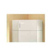 sur meuble armoire dressing d'angle malta laqué blanc cassé 80 x 80 cm 20100891555