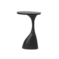 light & living table d'appoint macau - noir - 40x33x61cm 6761312
