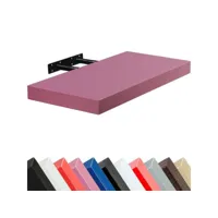 stilista® étagère murale volato, longueur 50cm, couleur au choix - couleur : rose