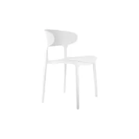 chaise design fain - blanc