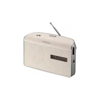 grundig music 60 blanc radio am fm de sobremesa portable con enceinte grn1550-m60-w