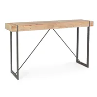 bobochic table haute h200 paul bois de sapin