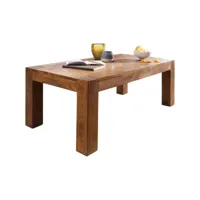 finebuy table basse bois massif table de salon 110 x 40 x 60 cm  table d'appoint style maison de campagne  meubles en bois naturel  table en bois massif meubles en bois massif