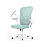chaise de bureau ergonomique avec support lombaire réglable-vert