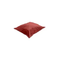today pouf xl 100% polyester brik - 110x110cm terracotta tod3574641013554