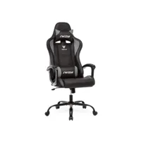 racing chaise de bureau, fauteuil gaming ergonomique,pivotant, hauteur réglable, appui-tête et soutien lombaire ajustables,gris intimate wm heart
