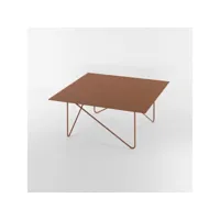 table basse shape acier couleur cuivre 20101002203