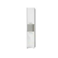 colonne de salle de bain 2 portes blanc brillant kelia 37 cm trendt139310301