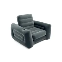 fauteuil-lit gigogne gonflable 117x224x66cm intex 66551