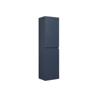 armoire de rangement de angela 150 cm - badplaats -  bleu mat - meuble rangement