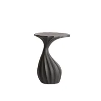 light & living table d'appoint nyoko - noir - 40x36x55cm 6791612
