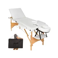 table de massage 3 zones avec sac de transport blanche helloshop26 08_0000466