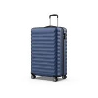 valise grande taille 25kg upfly 28' abs (75x49x29cm)  bleu marine
