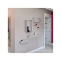 étagère murale de salon au design moderne avec 2 tiroirs domino ahd amazing home design