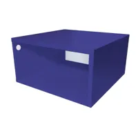 cube de rangement bois 50x50 cm 50x50 bleu foncé cube50-df