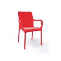 fauteuil polypropylène iris b - rouge 06 mp-2107_2156601lc