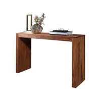 finebuy table console entrées bois massif 115 x 75 x 40 cm console  table console meubles - capacité de charge maximale: 50 kg - table de bureau design table de couloir