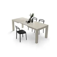 mobili fiver, table extensible cuisine, iacopo, orme perle, made in italy