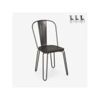chaise de cuisine et bar en acier style tolix design industriel ferrum one ahd amazing home design