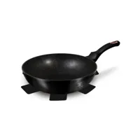 wok, 30 cm, black rose collectionfree protector bh/6178