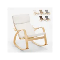 fauteuil à bascule au design scandinave ergonomique aalborg ahd amazing home design